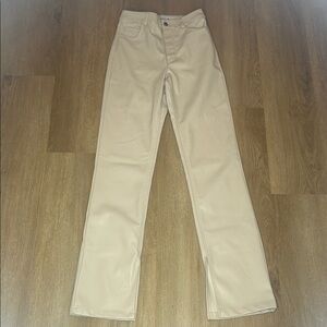 Zara Cream Boot Cut Pants